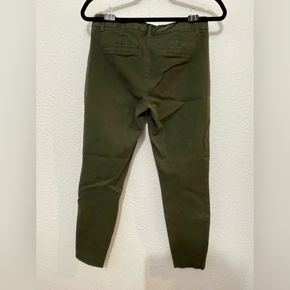 Maurices Womens Pants Cargo Like Green Skinny Leg Jeans Casual Size 5/6 reg - Picture 3 of 5